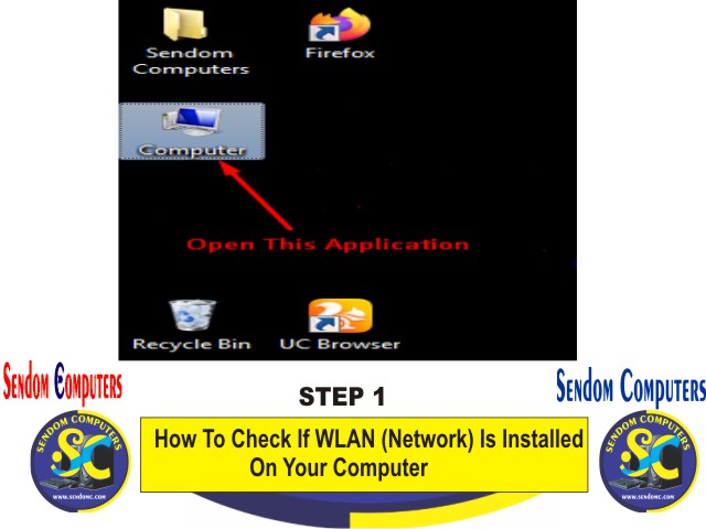 How To Check If WLAN (Network) Is Installed On Your Computer - Step 1