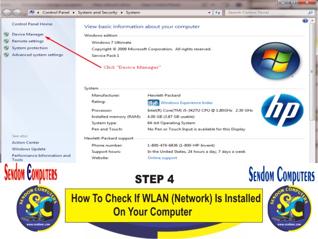 How To Check If WLAN (Network) Is Installed On Your Computer - Step 4