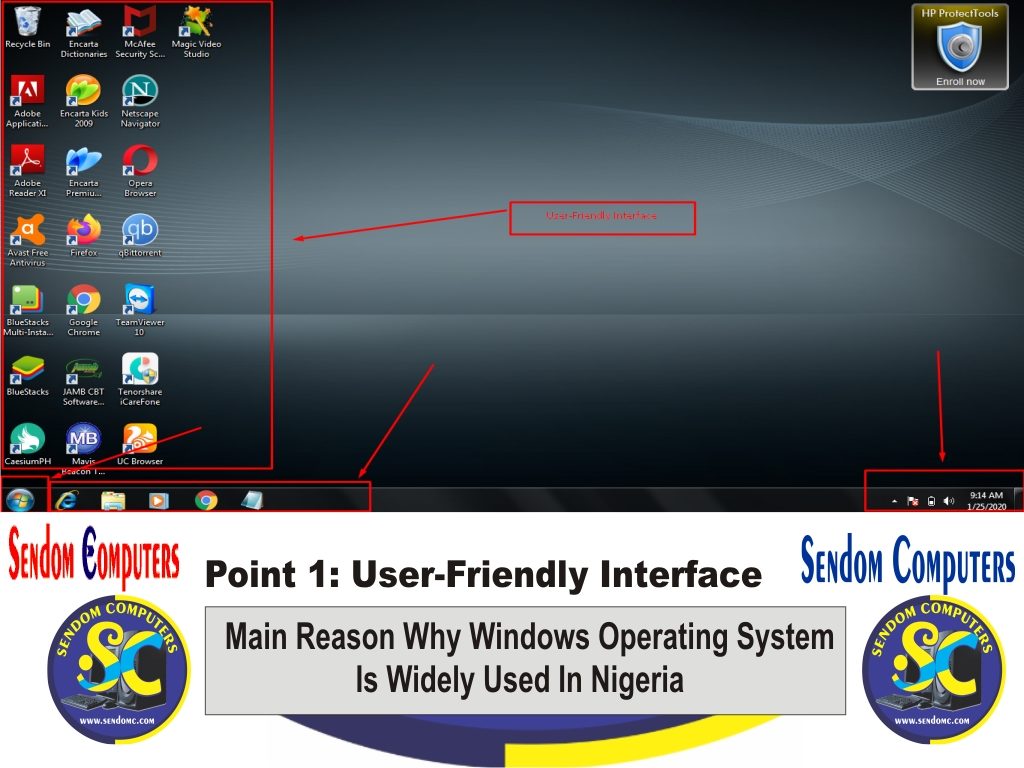 Main Reason Why Windows Operating System is Widely Used In Nigeria - Point 1